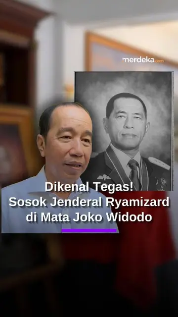 Jokowi Kenang Sosok Eks Menhan Ryamizard Ryacudu: Sederhana, Tegas & Berani