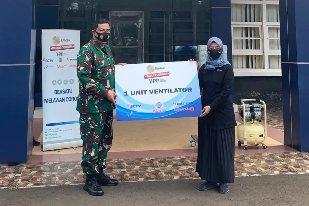 EMTEK Peduli Corona Kembali Menyalurkan Bantuan Ventilator