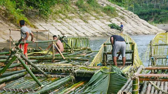 Alat Transportasi Kuno di Sungai Mandar