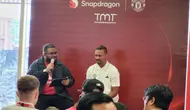 Mantan winger Manchester United, Luis Nani, menyapa fans di Malaysia dalam acara meet and greet di TMT Megastore Sunway Pyramid, Kuala Lumpur, Selasa (27/5/2025).  (Bola.com/Yus Mei Sawitri)