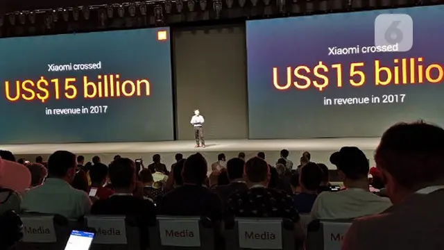 Wang Xiang, Senior Vice President and President of International Business Xiaomi Global. Liputan6.com/Yuslianson
