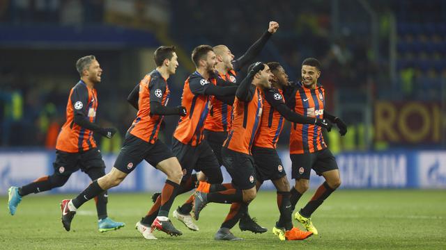 Shaktar Donetsk, AS Roma, Liga Champions