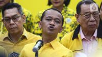 Ketua Umum Partai Golkar Bahlil Lahadalia memastikan bahwa pemilihan para pengurus ini atas dasar pertimbangan berbagai aspek. (Liputan6.com/Angga Yuniar)
