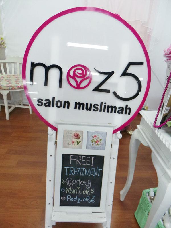 Salon Moz5 untuk wanita muslim agar lebih nyaman/ copyright by Vemale.com