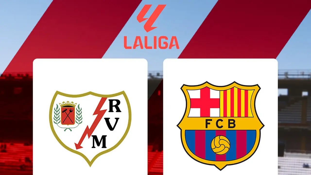 Liga Spanyol - Rayo Vallecano Vs Barcelona