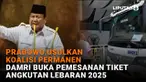 Mulai dari Prabowo usulkan koalisi permanen hingga Damri buka pemesanan tiket angkutan lebaran 2025 di News Flash Liputan6.com.