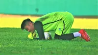 Kurniawan Kartika Ajie, absen pada laga perdana Arema FC di Shopee Liga 1 2020. (Bola.com/Iwan Setiawan)