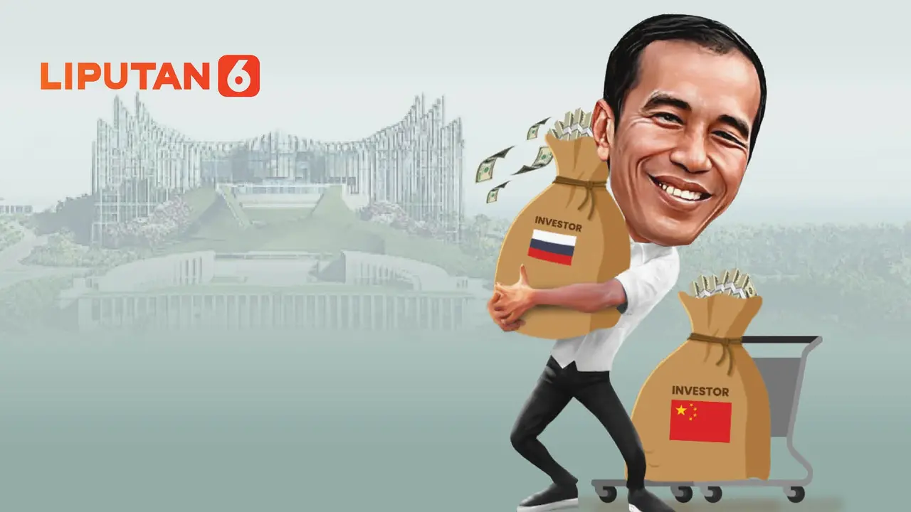 Banner Infografis Proyek Investor Asing Mulai Masuk IKN Nusantara. (Liputan6.com/Abdillah)