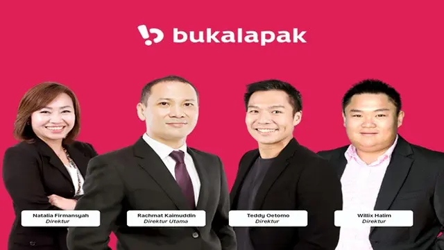 Jajaran direksi Bukalapak (Dok: Bukalapak)