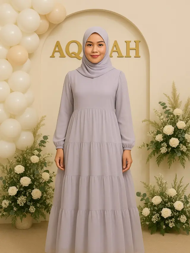 Model Gamis untuk Acara Aqiqah (Foto: ChatGPT)
