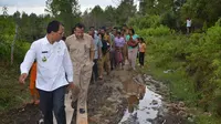 Ketua Komisi IV DPR RI Edhy Prabowo memimpin kunjungan kerja ke Kabupaten Humbang Hasudutan, Sumatera Utara.