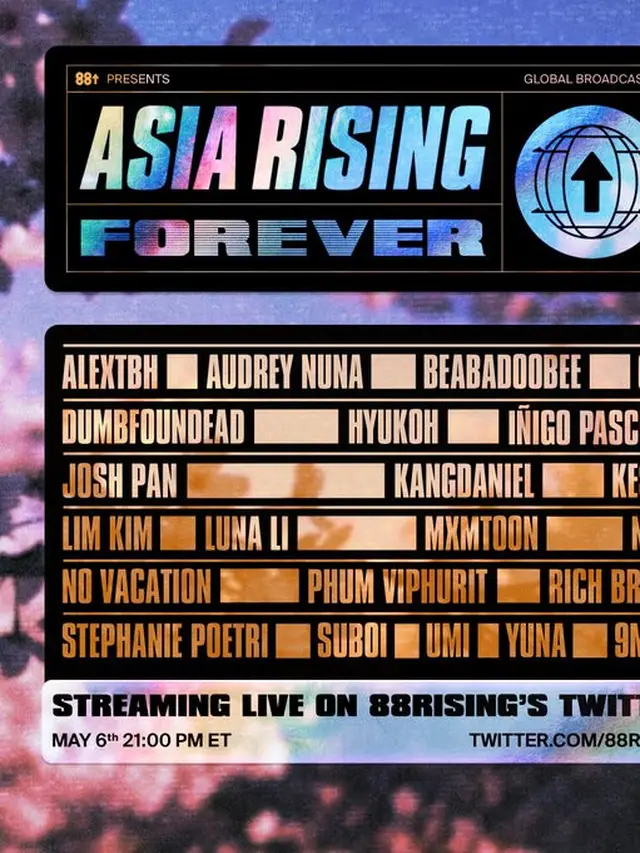 Asia Rising Forever (Twitter/ 88rising)