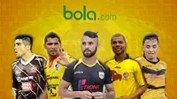 5 Pemain Brasil (bola.com/Rudi Riana)