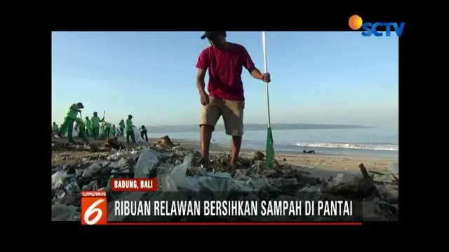 5 Bulan Terakhir Serbuan Sampah Kiriman Penuhi Pantai Selatan Bali