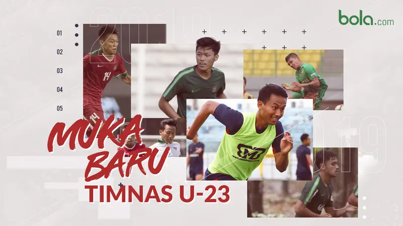Muka Baru Pemain Timnas Indonesia U-23