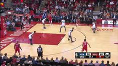Berita video game recap NBA 2017-2018 antara Houston Rockets melawan Minnesota Timberwolves dengan skor 116-98.