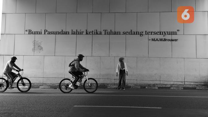 Hasil foto Huawei P50 Pro, monokrom (Liputan6.com/ Agustin Setyo W).
