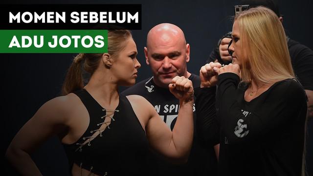 Dua petarung biasanya harus melalui timbang berat badan sebelum menjalani pertandingan.