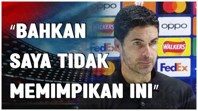 Berita video, Mikel Arteta mengaku puas Arsenal berhasil lolos ke babak 16 besar usai kalahkan Lens di Liga Champions 2023/2024.