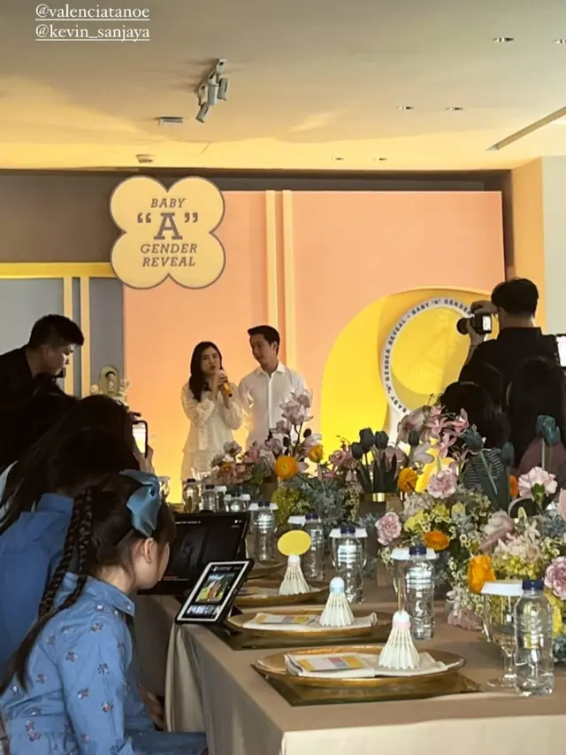 Momen Gender Reveal Valencia Tanoe