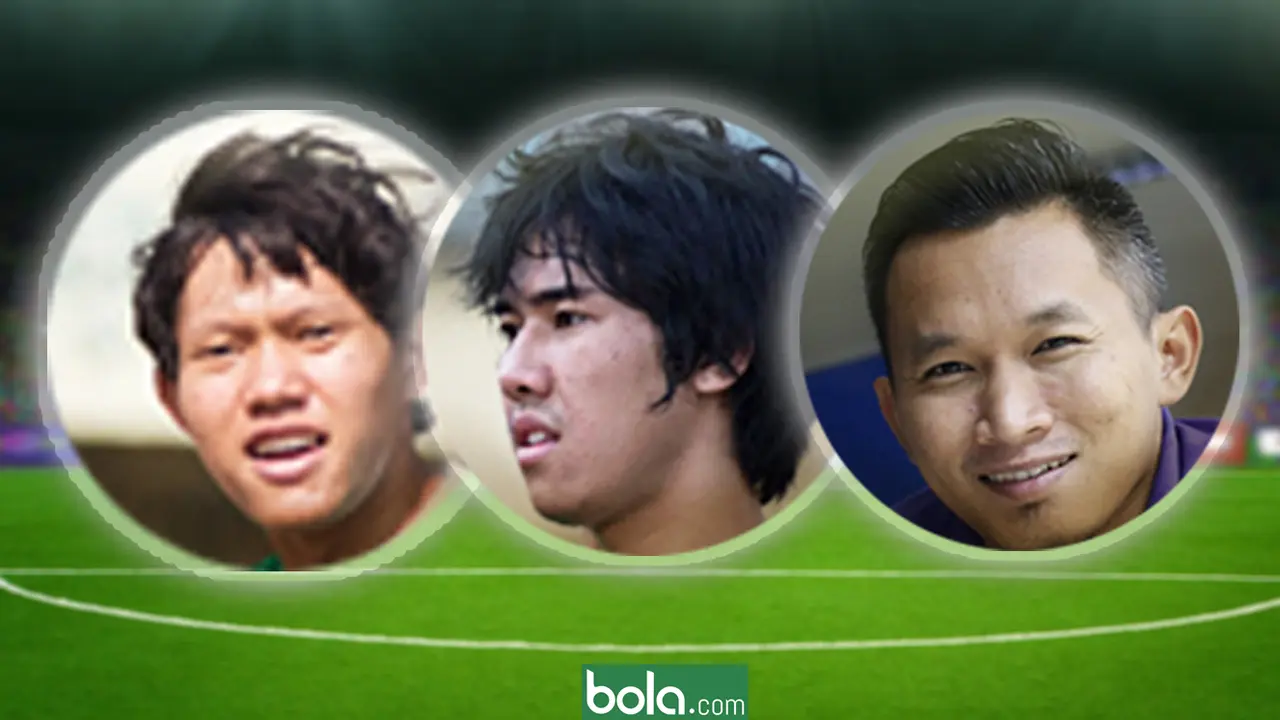 Adam Alis, Ryuji Utomo, Rudy Eka Priyambada (Bola.com/Samsul Hadi)