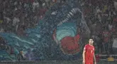 Pemain Timnas Indonesia, Kevin Diks saat melakukan debut bersama timnya ketika laga lanjutan putaran ketiga Grup C Kualifikasi Piala Dunia 2026 melawan Jepang di Stadion Utama Gelora Bung Karno (SUGBK), Senayan, Jakarta, Jumat (15/11/2024). (Bola.com/Bagaskara Lazuardi)