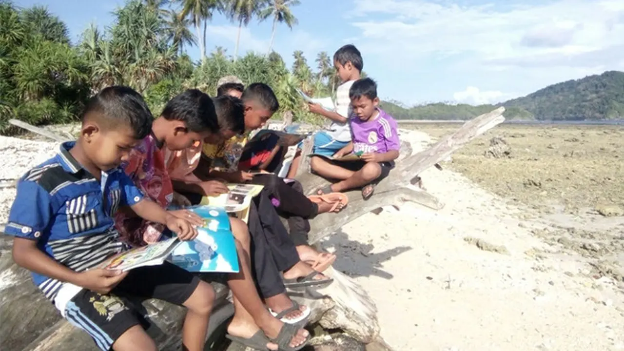 Dukung Gemar Membaca, Tbm Ruman Aceh Pinjamkan Ribuan Buku ke Warga