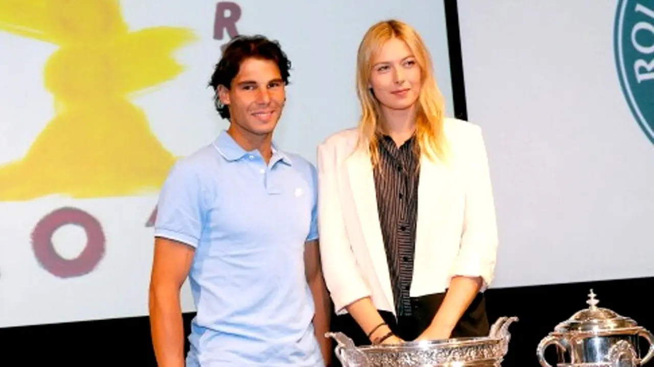 Rafael Nadal dan Maria Sharapova