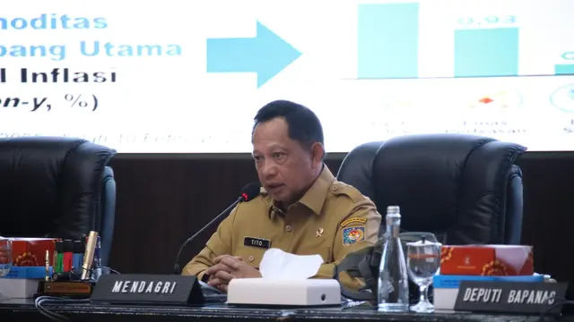 Rapat Koordinasi Pengendalian Inflasi Daerah dan Evaluasi Dukungan Pemerintah Daerah (Pemda)