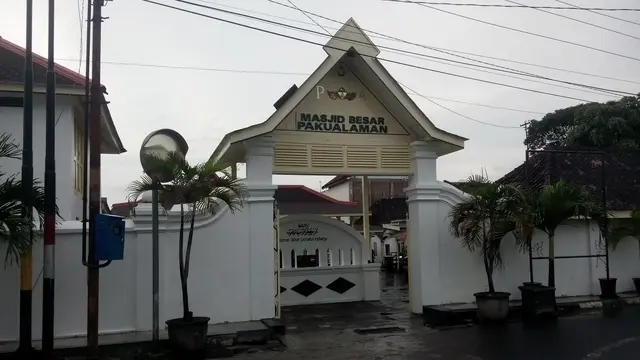 Masjid Besar Pakualaman Kembali ke Wajah Asli