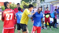 Arema Menangi Pertemuan Dini dengan PS Polri di Lapangan Banteng