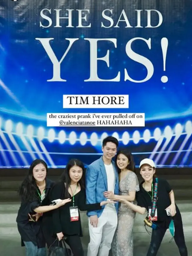 7 Momen Kevin Sanjaya Lamar Valencia Tanoesoedibjo, Beri Kejutan di Stadion