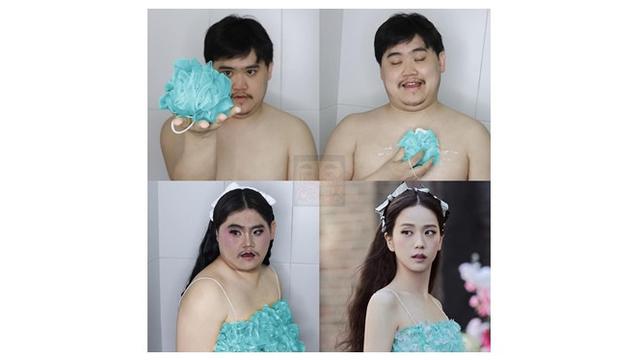 6 Cosplay Low Budget Jadi Jisoo dan Rose Blackpink Ini Kocak