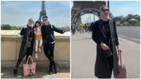 Venna Melinda berlibur di Paris, Prancis bareng Athalla Naufal dan Vania Athabina (Foto: Instagram vennamelindareal)