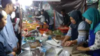 Pasar Wadai Ramadan tak hanya digelar di Banjarmasin, tetapi juga ada di Palangka Raya. (Liputan6.com/Rajana K)