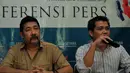 Setara Institute mengatakan UU di zaman SBY yang telah memakan banyak korban adalah Undang-undang Informasi Transaksi Elektronik (ITE), Jakarta, Senin (13/10/2014) (Liputan6.com/Johan Tallo) 