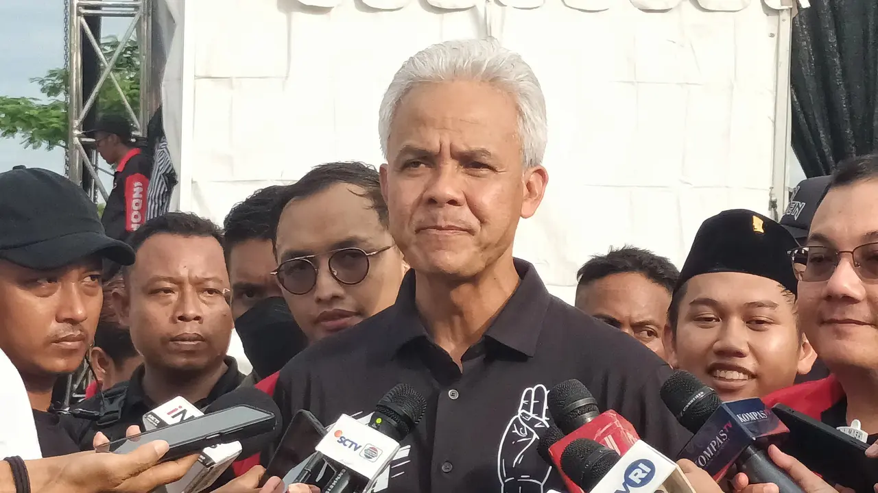Calon Presiden nomor urut 3 Ganjar Pranowo