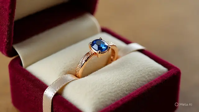 Model Cincin Blue Sapphire Terbaru