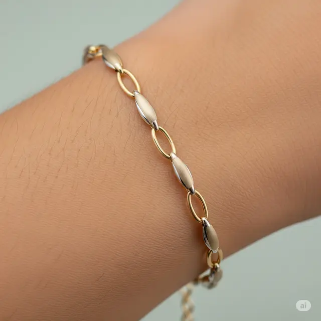 Model Gelang Rantai 4 Gram untuk Tangan Kurus Anti Kendor.