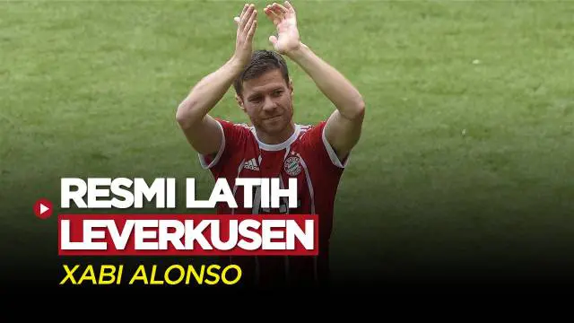 VIDEO: Mantan Pemain Bayern Munchen, Xabi Alonso Resmi Melatih Bayern Leverkusen