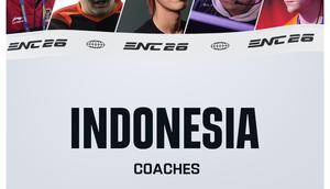Daftar pelatih Timnas Indonesia di Esports Nations Cup 2026. (Dok. PB ESI)