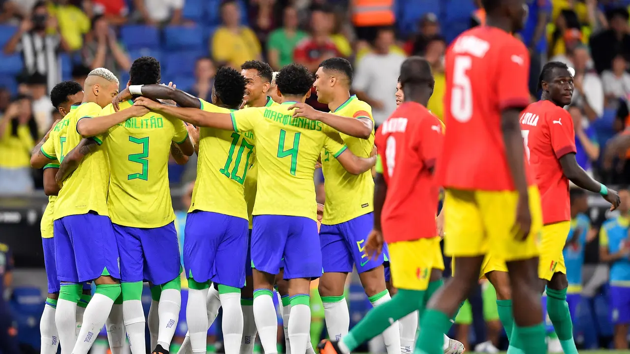 Timnas Brasil Vs Timnas Guinea