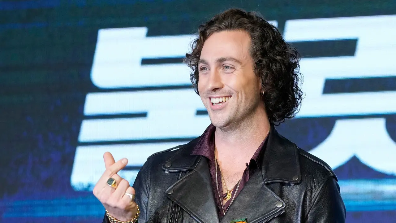 Aaron-Taylor Johnson. (. (AP Photo/Lee Jin-man).