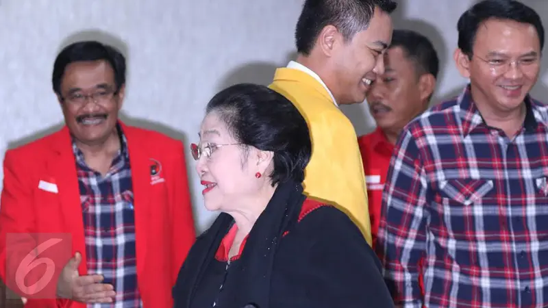 20160921-Megawati Dampingi Ahok-Djarot ke KPUD DKI-Jakarta