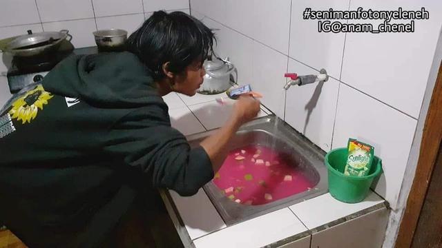 6 Cara Penyajian Es Buah Nyeleneh Untuk Buka Puasa Ini Bikin Hilang Selera