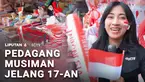 Selain belanja kebutuhan dapur, ada yang pasti dicari nih setiap bulan Agustus, apalagi kalau bukan pernak-pernik Merah Putih.