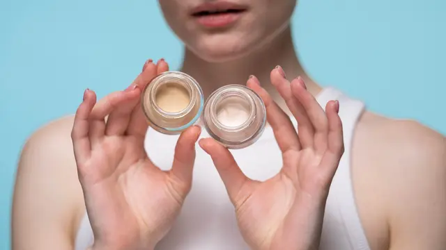 Ilustrasi produk skincare