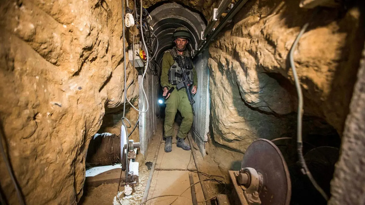 Terowongan buatan Hamas di Gaza