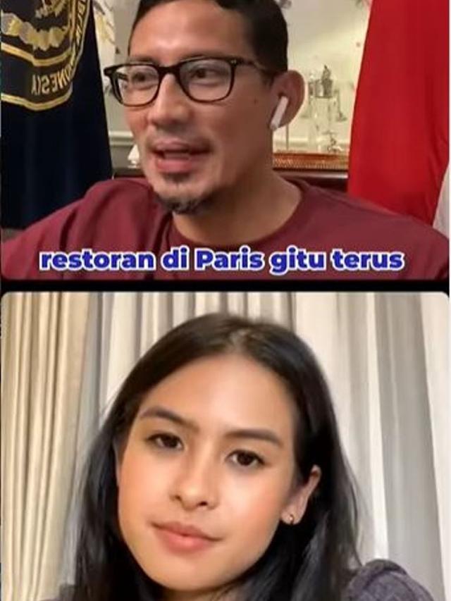 Pengalaman Unik Sandiaga Uno Bawa Sambal Saat Makan di Restoran Prancis