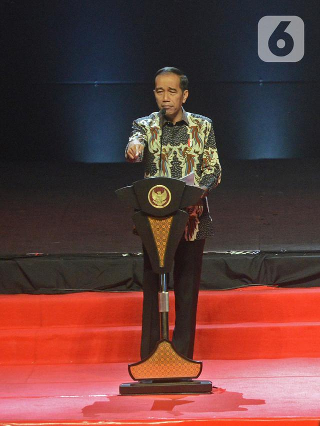 Presiden Jokowi Hadiri Rakornas Indonesia Maju